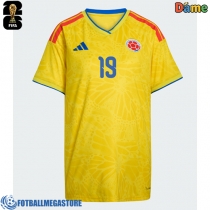 Fotballdrakt Dame Colombia Rafael Santos Borre #19 Hjemmedrakt VM 2026 Kortermet